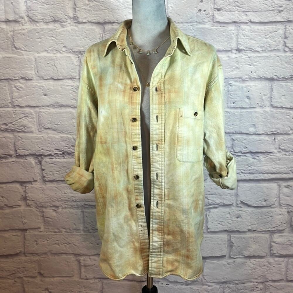 Reworked/Upcycled flannel shirt